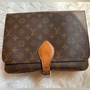 Louis Vuitton Brown Monogram Messenger Bag